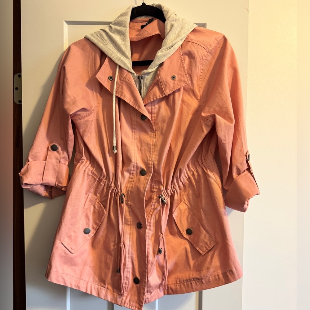 Torrid Pink Anorak Jacket